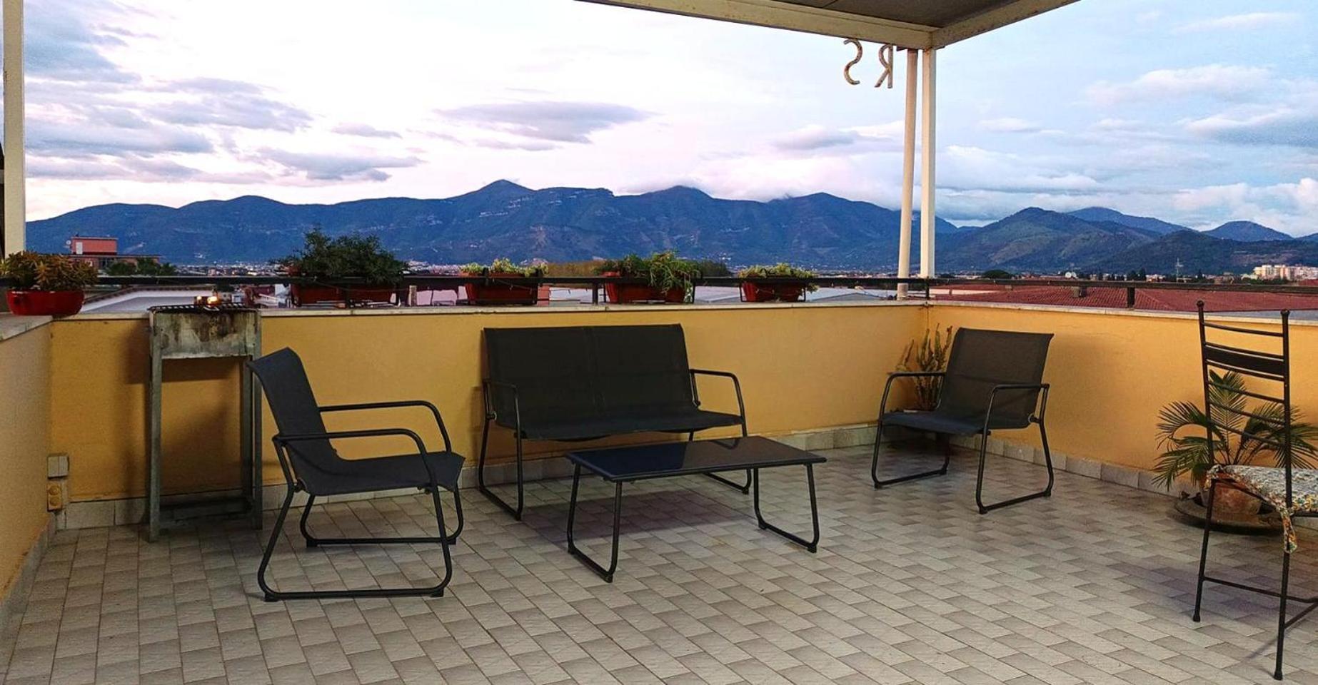 산테지디오델몬테알비노 Palazzo Di Donna Panoramic Terraces And Private Parking Strategic To Amalfi Coast, Pompei, Napoli 빌라 외부 사진