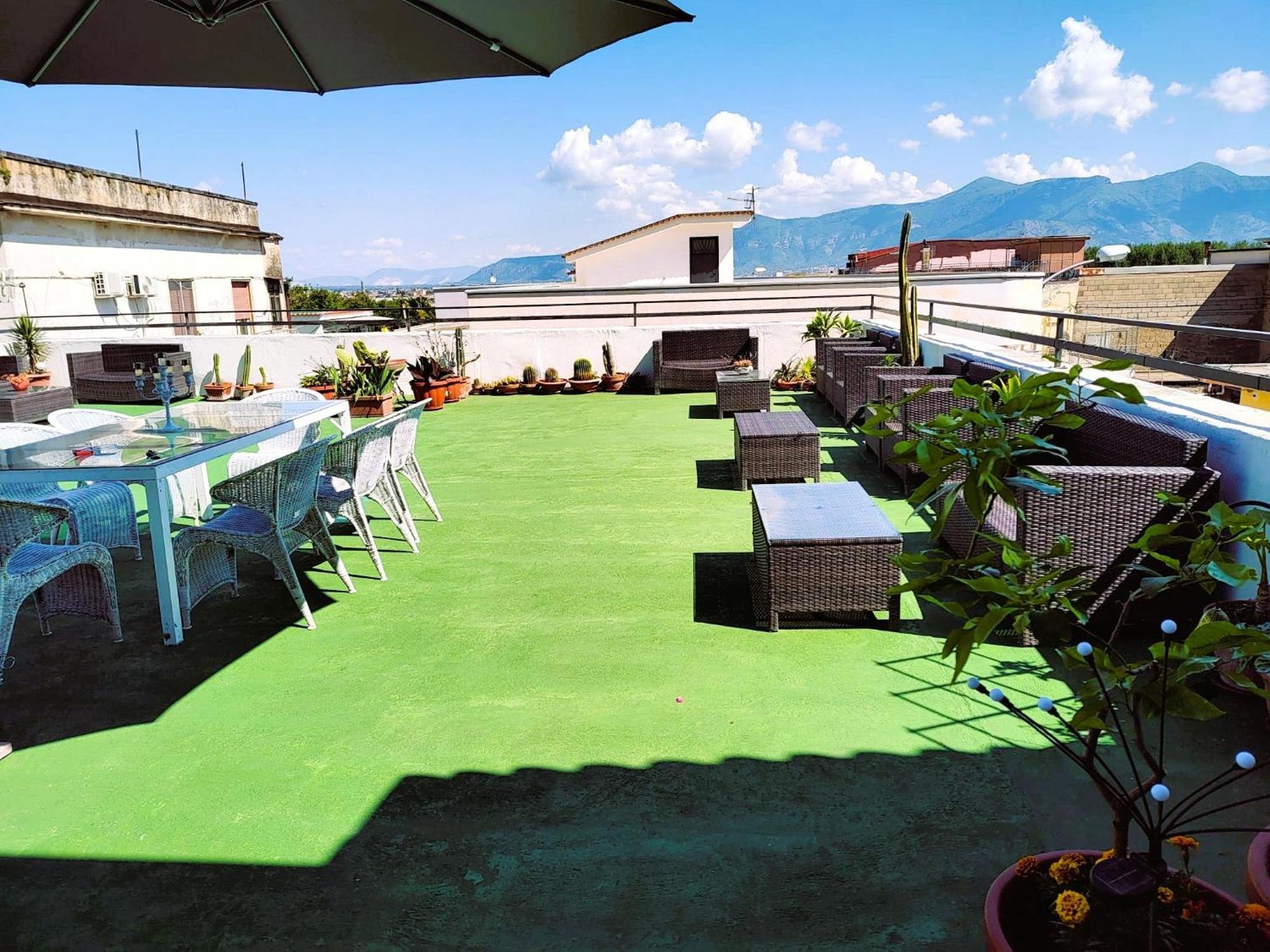 산테지디오델몬테알비노 Palazzo Di Donna Panoramic Terraces And Private Parking Strategic To Amalfi Coast, Pompei, Napoli 빌라 외부 사진