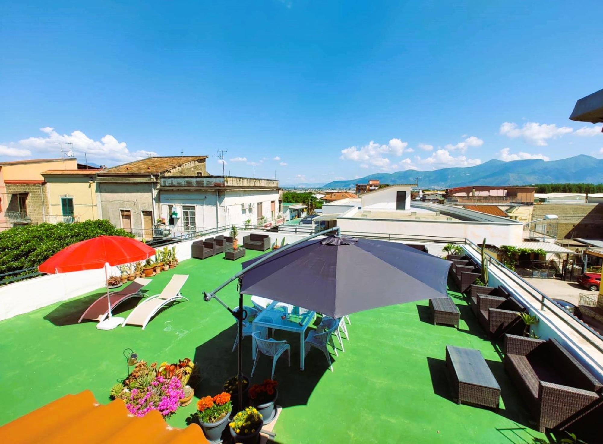 산테지디오델몬테알비노 Palazzo Di Donna Panoramic Terraces And Private Parking Strategic To Amalfi Coast, Pompei, Napoli 빌라 외부 사진